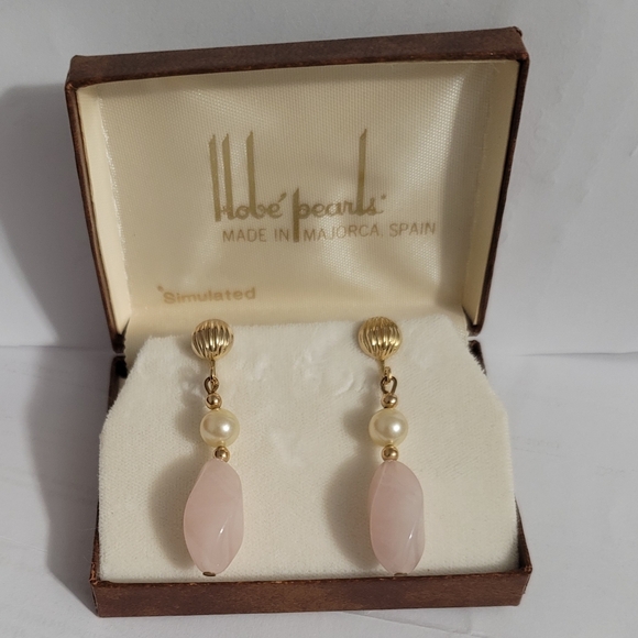 Vintage Majorca Hobe' Pearls clip earrings.  🇪🇸 - Picture 14 of 14